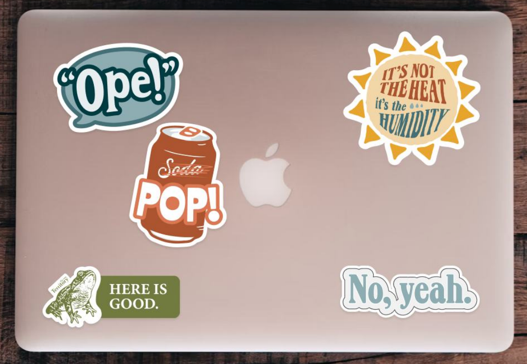 "Midwest Sayings" Sticker Pack